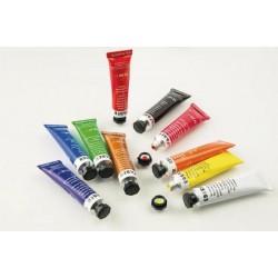 Tempera 10 culori a 12 ml EBERHARD FABER, in cutie plastic