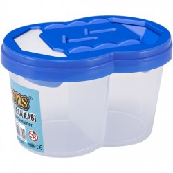 Pahar pictura dublu, cu capac, BRONS