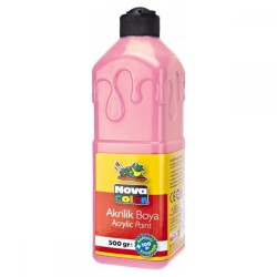 Culori acrilice Nova Color 500gr, roz Culori acrilice Nova Color 500gr, roz