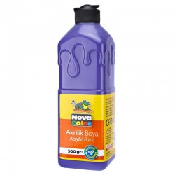 Culori acrilice Nova Color 500gr, mov Culori acrilice Nova Color 500gr, mov