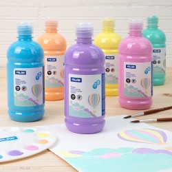 Tempera MILAN 500 ml  alb Tempera MILAN 500 ml  alb