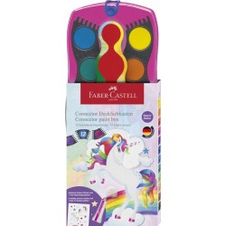 Acuarele Connector, Special Edition, Faber-Castell, 12 culori/set Acuarele Connector, Special Edition, Faber-Castell, 12 culori/set