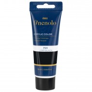 Culori acrilice Deli 75 ml Negru-701
