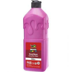 Guase tempera 1000ml, NOVA COLOR NC-320, roz trandafiriu 537 Guase tempera 1000ml, NOVA COLOR NC-320, roz trandafiriu 537
