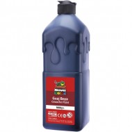 Guase tempera 1000ml, NOVA COLOR NC-320, negru 520
