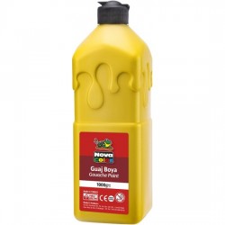 Guase tempera 1000ml, NOVA COLOR NC-320, galben 505 Guase tempera 1000ml, NOVA COLOR NC-320, galben 505