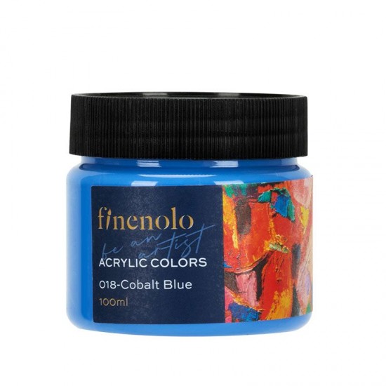 Culori acrilice 100ml albastru FINENOLO DELI