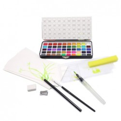 Acuarele 50 culori cutie metalica DACO AR050 Acuarele 50 culori cutie metalica DACO AR050