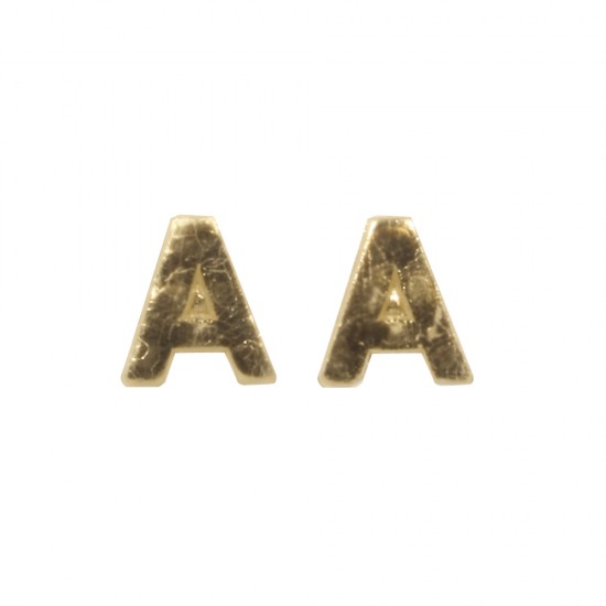 Litere din ceara -A-, gold, 9mm, 2 pcs.