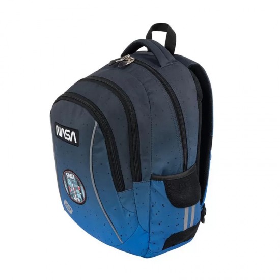 Rucsac / Ghiozdan St.Majewski St.Right Nasa, 3 compartimente, 2 buzunare, bleumarin, 653377 Rucsac / Ghiozdan St.Majewski St.Right Nasa, 3 compartimente, 2 buzunare, bleumarin, 653377