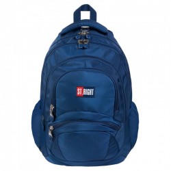 Rucsac / Ghiozdan St.Majewski St.Right Navy, 4 compartimente, 2 buzunare, bleumarin, BP05 / 646270 Rucsac / Ghiozdan St.Majewski St.Right Navy, 4 compartimente, 2 buzunare, bleumarin, BP05 / 646270