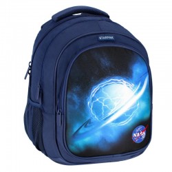 Rucsac / Ghiozdan Starpak Nasa, 3 compartimente, 2 buzunare, bleumarin, 485921 Rucsac / Ghiozdan Starpak Nasa, 3 compartimente, 2 buzunare, bleumarin, 485921