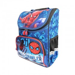 Rucsac / Ghiozdan St.Majewski Spiderman, clasele I-IV, 1 compartiment, 3 buzunare, albastru, 651281 Rucsac / Ghiozdan St.Majewski Spiderman, clasele I-IV, 1 compartiment, 3 buzunare, albastru, 651281