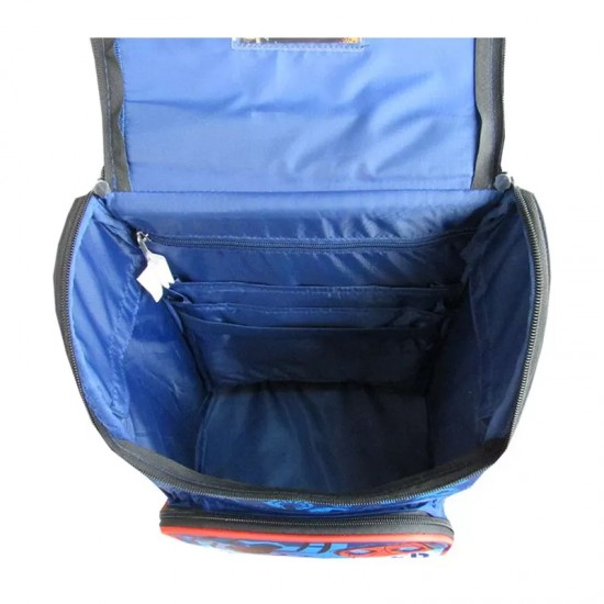 Rucsac / Ghiozdan St.Majewski Spiderman, clasele I-IV, 1 compartiment, 3 buzunare, albastru, 651281 Rucsac / Ghiozdan St.Majewski Spiderman, clasele I-IV, 1 compartiment, 3 buzunare, albastru, 651281