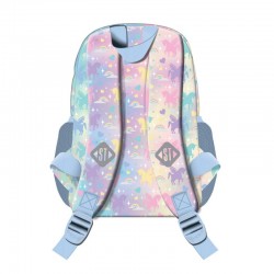 Rucsac / Ghiozdan St.Majewski St.Right Magic Unicorn, 32cm, gradinita, 1 compartiment, roz cu bleu,  664045 Rucsac / Ghiozdan St.Majewski St.Right Magic Unicorn, 32cm, gradinita, 1 compartiment, roz cu bleu,  664045