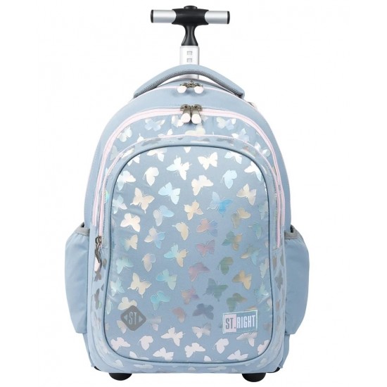 Troller ST.RIGHT TB-01 SILVER BUTTERFLIES 685309 Majewski, 44 cm x 32 cm x 25 cm