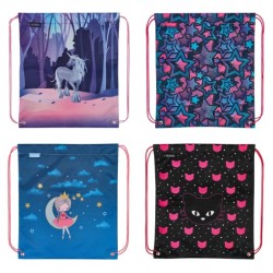 Sac sport 36.5x40.5x0.5 cm, diverse motive , Herlitz