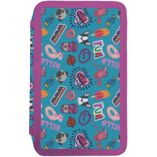 Penar 3 fermoare echipat GIRL POWER