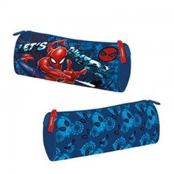 Penar neechipat St.Majewski Spiderman, 1 fermoar, albastru, cilindric Penar neechipat St.Majewski Spiderman, 1 fermoar, albastru, cilindric