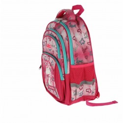 Ghiozdan Scolar, Fete, 3fermoare, Schoolfriendly, ,40x30x12cm, ROZ UNICORN Ghiozdan Scolar, Fete, 3fermoare, Schoolfriendly, ,40x30x12cm, ROZ UNICORN
