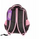 Ghiozdan Prescolar, SchoolFriendly Inimioare, 2 Fermoare, 38x28x20cm, Negru