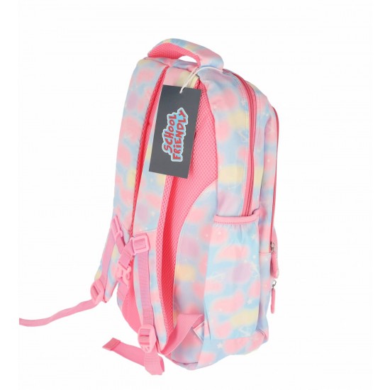 Ghiozdan Scolar, SchoolFriendly FUNTASY, 3 Fermoare, 42x28x14cm, Multicolor Ghiozdan Scolar, SchoolFriendly FUNTASY, 3 Fermoare, 42x28x14cm, Multicolor