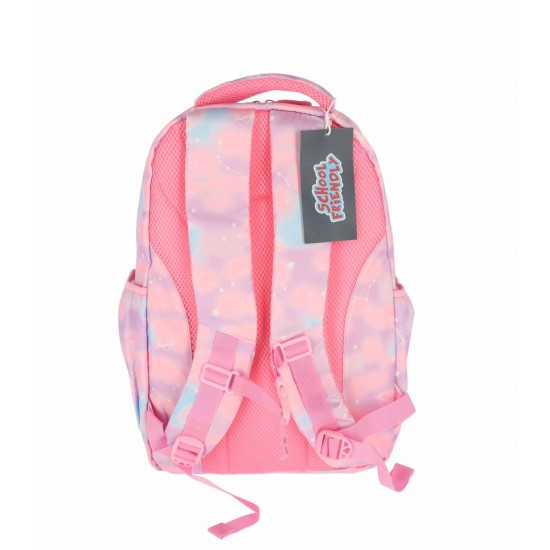 Ghiozdan Scolar, Schoolfriendly FUNTASY, 3 Fermoare, 42Hx28x16cm, Roz Ghiozdan Scolar, Schoolfriendly FUNTASY, 3 Fermoare, 42Hx28x16cm, Roz