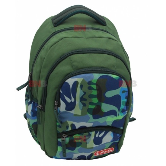Rucsac Zipper pro Herlitz, motiv Army
