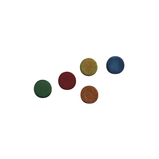 Colorant solid pentru lumanari sau gel , 5 tablets, 2 cm o