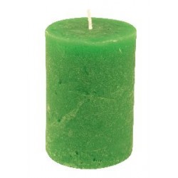 Lumanare Rayher verde iarba  7x10cm