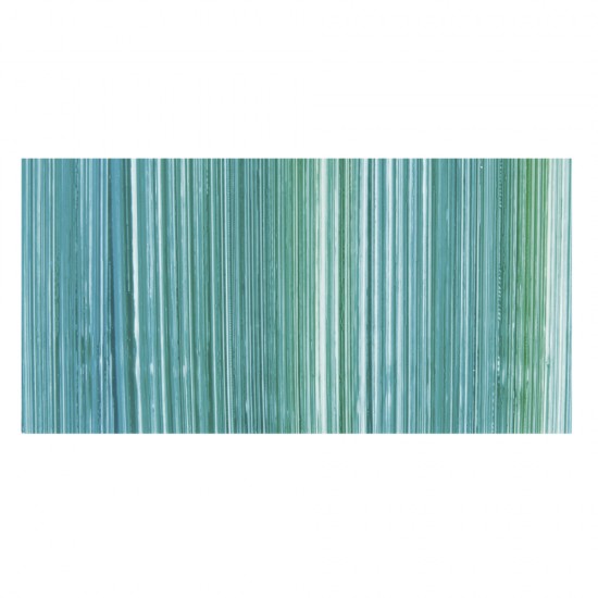 Folie ceara-watercolour-, turquoise, 20x10cm, 1pc