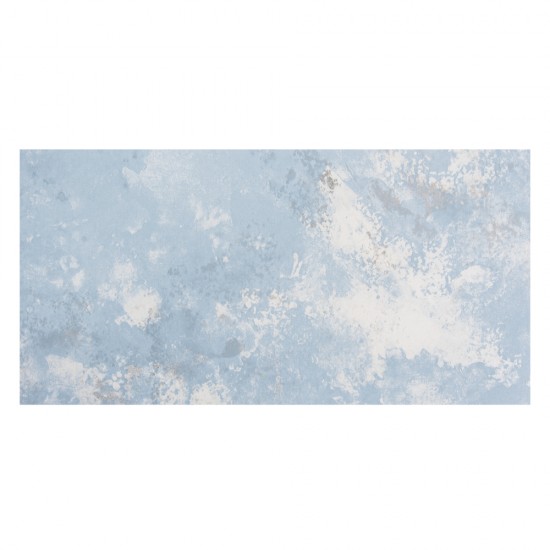 Folie ceara-marble, blue/argintiu, 20x10cm, 1pc