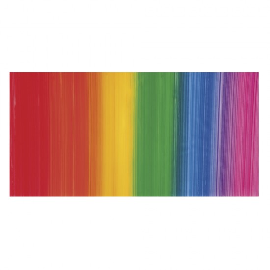 Folie ceara-rainbow, rainbow, 20x10cm, horizontal , 1pc