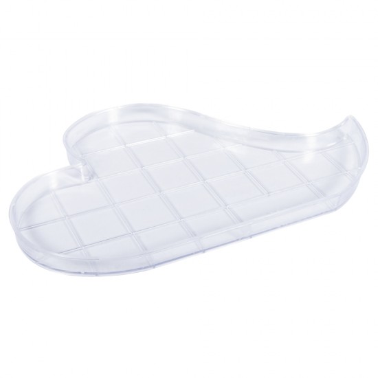 Ceara-light forma Heart, 29x17x1.3cm, transparent 1pc