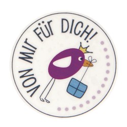 Elemente din ceara pentru decorat: Von mir f?r dich , 4,5cm o, 