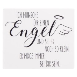 Elemente din ceara pentru decorat: Ich w?nsche dir einen... , 5x6cm, 