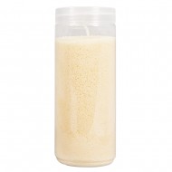 Lumanare granule cu 2 fitile