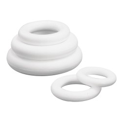 Inel polistiren , styrofoam Rayher, plin, diam.12 cm