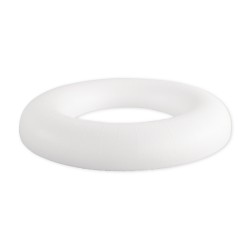 Inel polistiren , styrofoam Rayher, plat, diam.35 cm