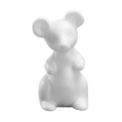 Soarece polistiren , styrofoam Rayher, 13 cm Soarece polistiren , styrofoam Rayher, 13 cm