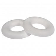 Inel polistiren ,  styrofoam Rayher, plat, diam.7,5 cm
