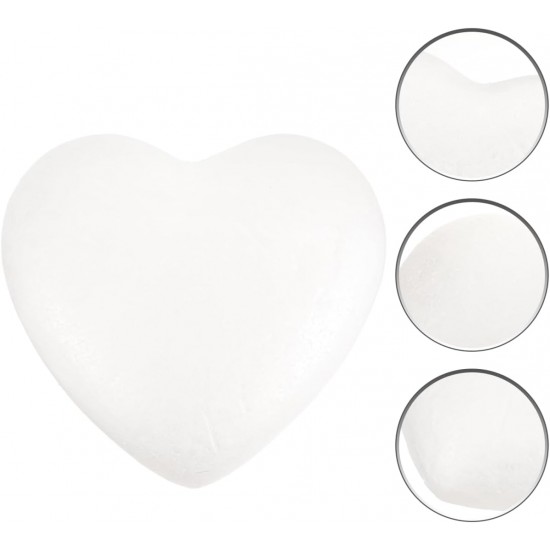 Inima polistiren , styrofoam Rayher, plata, 30 cm