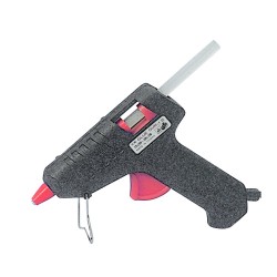 Pistol de lipit, Rayher, 11x11 cm, negru, cu silicon, pentru rezerve de 0.7cm Pistol de lipit, Rayher, 11x11 cm, negru, cu silicon, pentru rezerve de 0.7cm