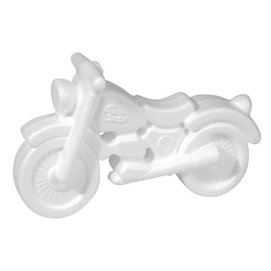 Motocicleta polistiren, styrofoam Rayher, 17x10,5 cm