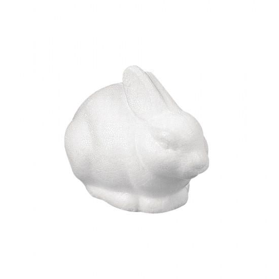 Iepure polistiren , styrofoam Rayher, 14x8 cm