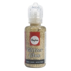 Sclipici glue metallic, gold, bottle 20 ml Sclipici glue metallic, gold, bottle 20 ml