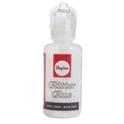 Lipici cu sclipici Rayher, flacon 20 ml, culoare stralucitor Lipici cu sclipici Rayher, flacon 20 ml, culoare stralucitor