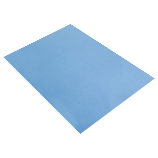 Carton buretat, albastru deschis, 20x30x0,2cm
