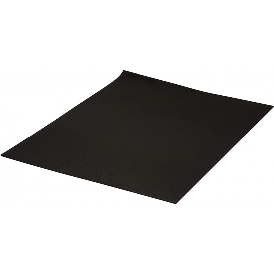 Carton buretat, negru, 70x50x0,3cm