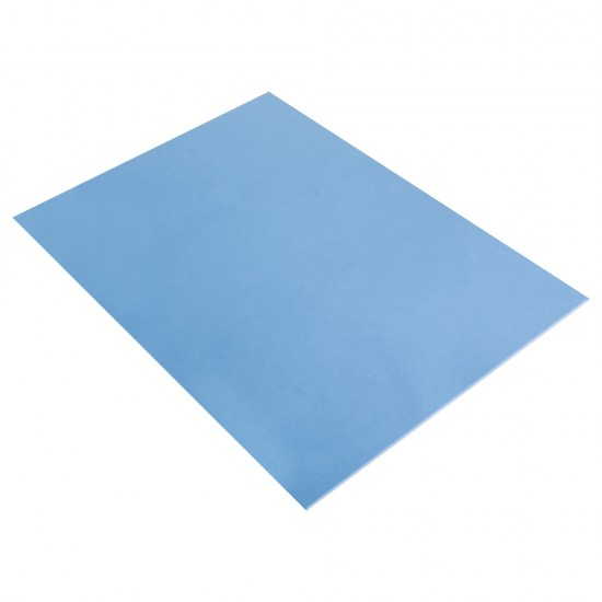 Carton buretat, albastru deschis, 30x40x0,3cm